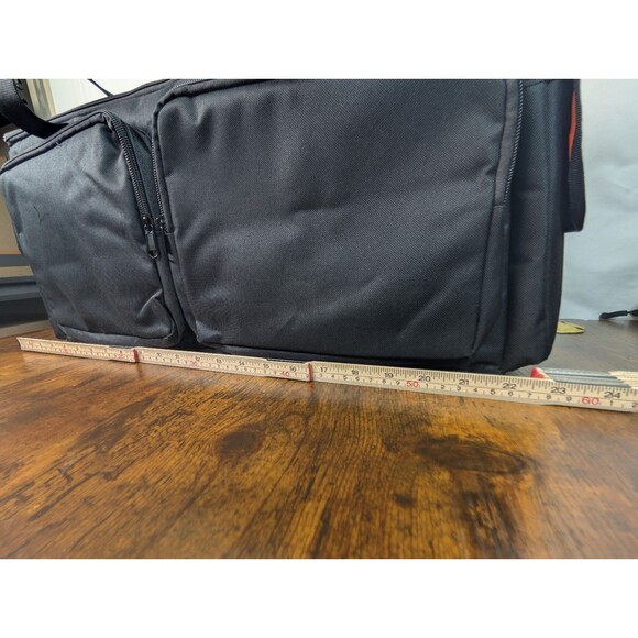 DJ Cable File Bag, Detachable Padded Bottom and Dividers, Travel Gig - Picture 11 of 15